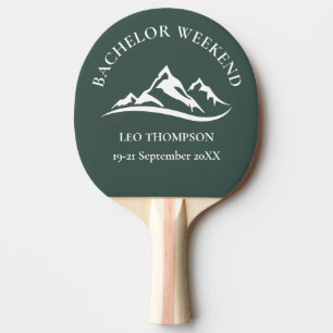 Outdoor Adventure Mountain Bachelor Weekend Ping Pong Paddle