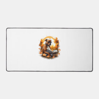 Outdoor American Staffordshire Terrier Dog Readin