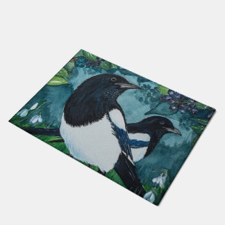 Outdoor bird doormat