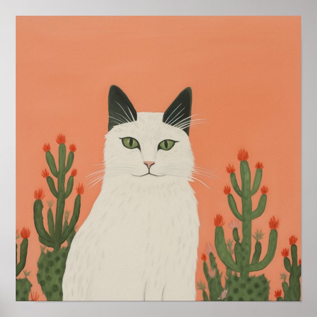 Outdoor Cat Poster (Front)