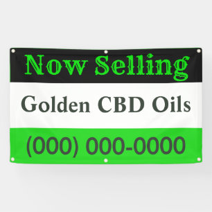 Outdoor CBD Sales 5' Banner