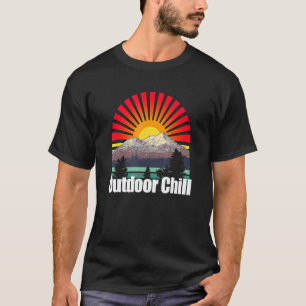 Outdoor Chill Camper Nature Camp Pro Environment H T-Shirt