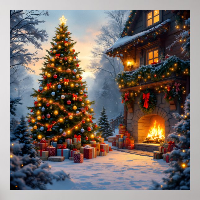 Outdoor Christmas Poster (Front)