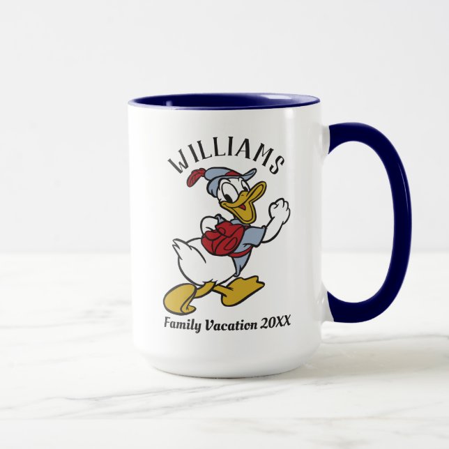 Outdoor Donald Duck | Family Vacation Mug (Right)