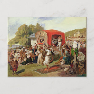 Outdoor Fete in Turkey, c.1830-60 Postcard