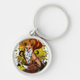 Outdoor Fox Keychain