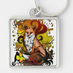 Outdoor Fox Keychain