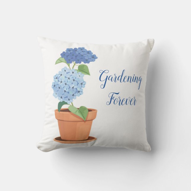 Outdoor Garden Accent Pillow (Front)