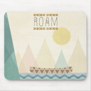 Outdoor Geo II   Roam Mouse Pad