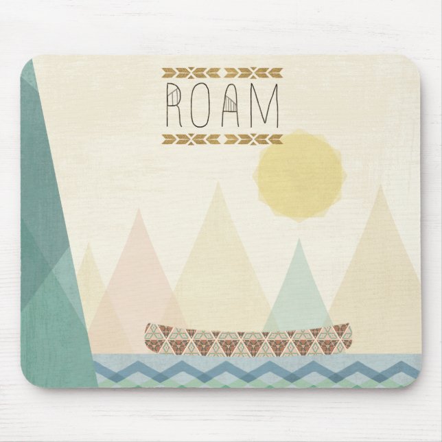 Outdoor Geo II | Roam Mouse Pad (Front)