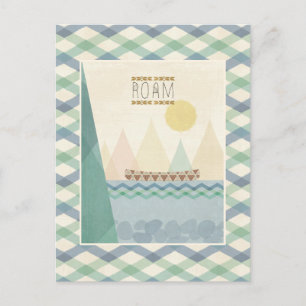 Outdoor Geo II   Roam Postcard