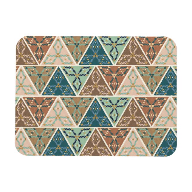 Outdoor Geo Step | Geometric Pattern Magnet (Horizontal)