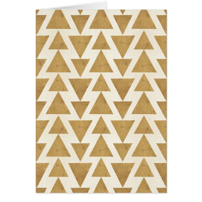 Outdoor Geo Step | Gold Geometric Pattern (Front)