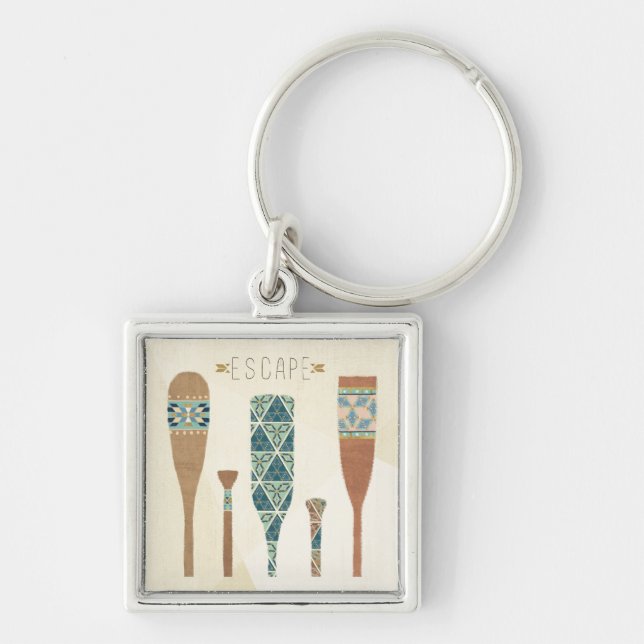 Outdoor Geo VI | Escape Keychain (Front)