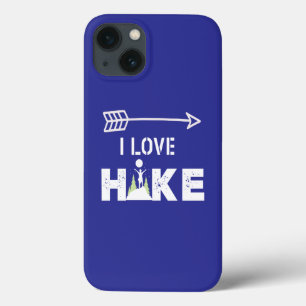 Outdoor Hiking Nature Lover Design iPhone 13 Case