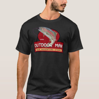 Outdoor Man Fitted Scoop T-Shirt