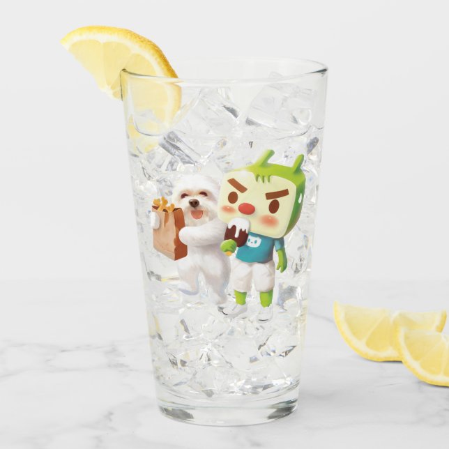 Outdoor Market Fun Glass (Front Ice)