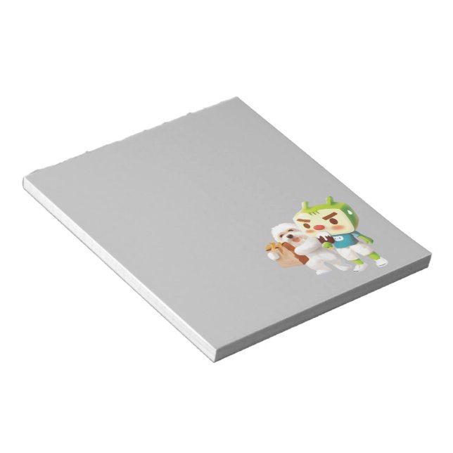 Outdoor Market Fun Notepad (Angled)