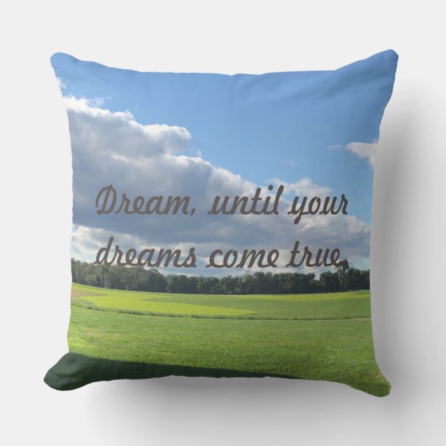 Outdoor paradise pillow (Front)