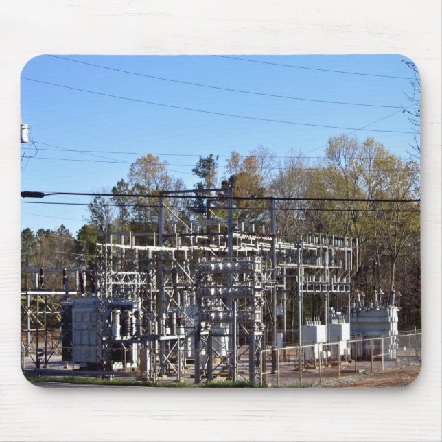 Outdoor power substation mouse pad (Front)