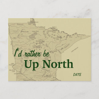 Outdoor Save the Date/Invitation Announcement Postcard