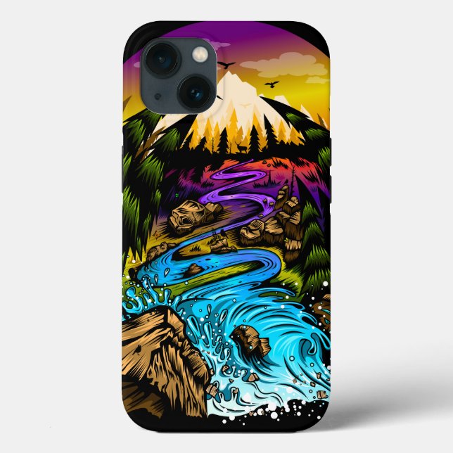 Outdoor Scene Case-Mate iPhone Case (Back)