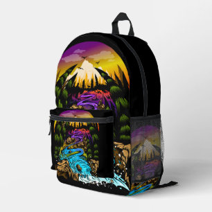 Outdoor Scene Printed Backpack