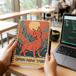 Outdoor Spirit   Mountain Dog   Ironic Notebook
