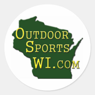 Outdoor Sports WI - Logo Classic Round Sticker