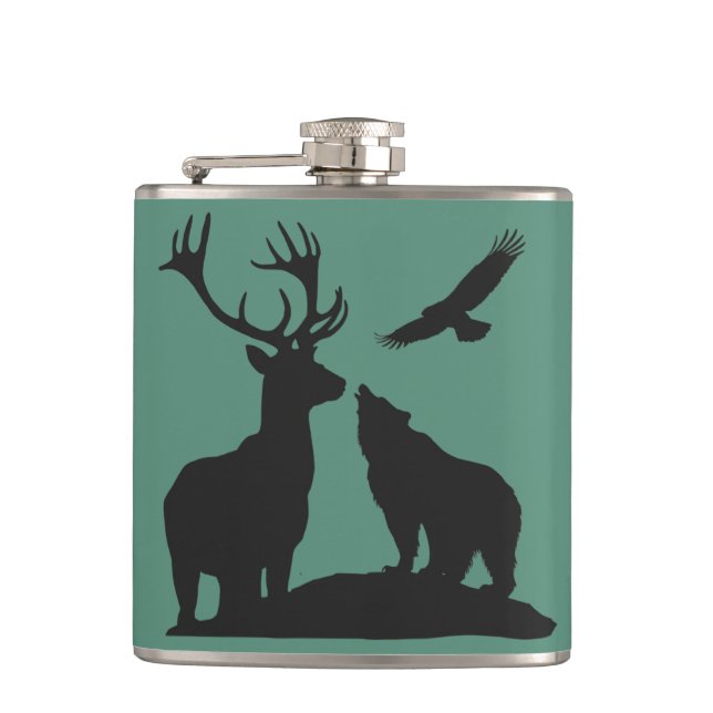 Outdoor Sportsman flask (Front)