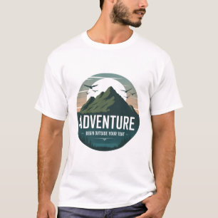 Outdoor Tent Life Nature T-Shirt