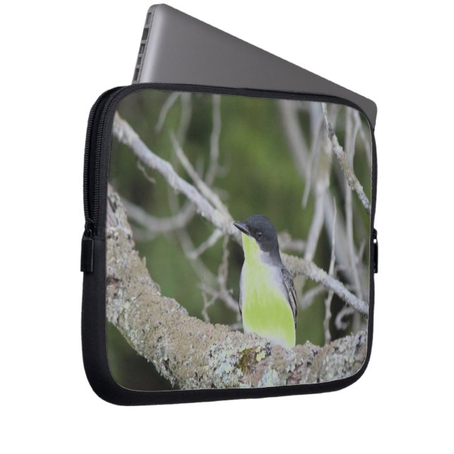 Outdoor themed design laptop sleeve (Front Right)