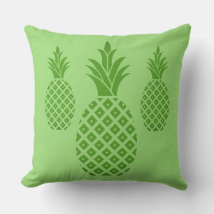 Outdoor Throw Pillow-Pineapples Pillow