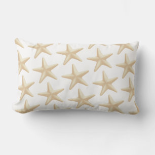 Outdoor Throw Pillow-Starfish Lumbar Pillow