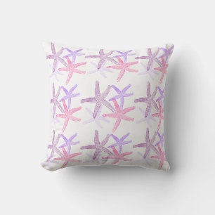 Outdoor Throw Pillow-Starfish Pillow