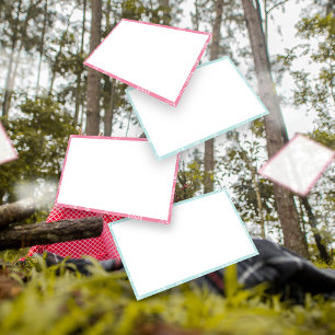 Outdoor Treasure Hunt Clues, Outdoor Blank Cards