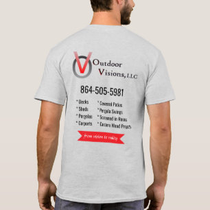 Outdoor Visions Logo Back Info T-Shirt