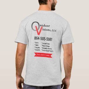 Outdoor Visions Logo Back Info T-Shirt