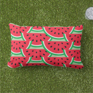 Outdoor Watermelon Throw Pillow