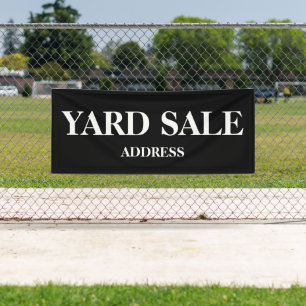 Outdoor Yard Sale Banner, Large Yard Sale Sign