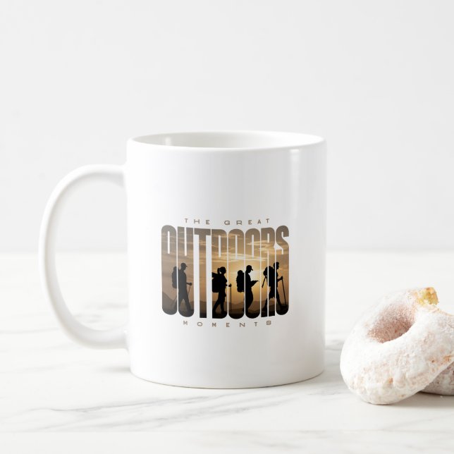 Outdoors Camping | Classic Mug 11# (With Donut)