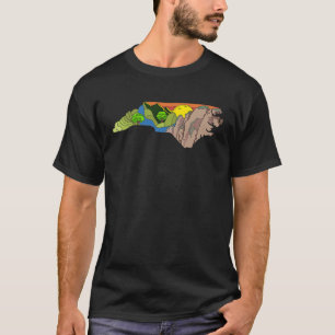 Outdoors I Retro Nature   I North Carolina T-Shirt