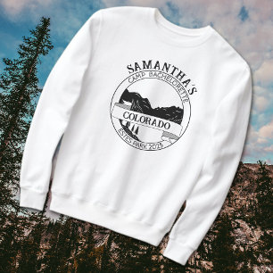 Outdoors Themed Bachelorette Party Group Sweatshirt