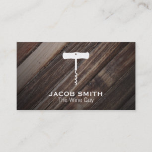 Outdoors   Wine Business Card