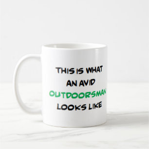 outdoorsman, avid coffee mug