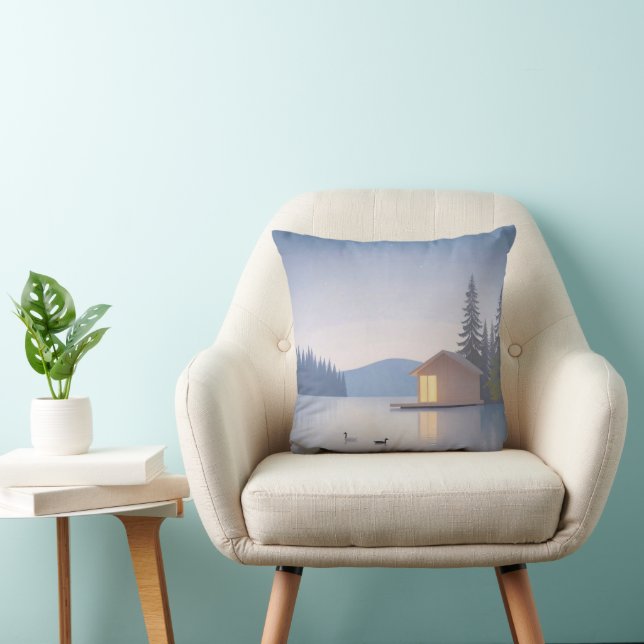 OutdoorsTime Throw Pillow (Chair)