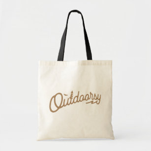 Outdoorsy Outdoors Hiking Camping Adventure Lover Tote Bag