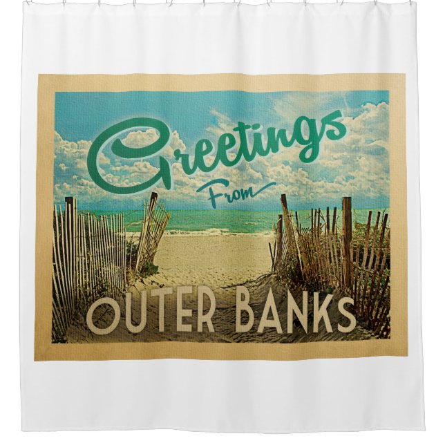 Outer Banks Beach Vintage Travel (Front)