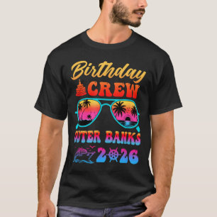 Outer banks birthday crew vacation cruise 2026 T-Shirt
