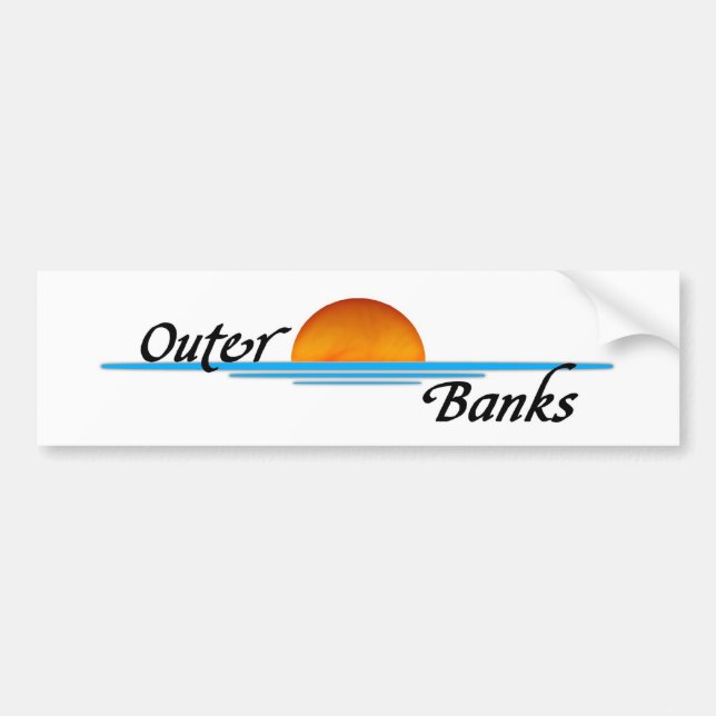 Outer Banks Bumper Sticker (Front)
